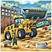 Puzzle 3x49 Elemente - Groe Baumaschinen (092260)  - Foto miniatura 3