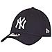 Una Nuova Era New York Yankees Flexfit Cap Classic 39 Trenta Navy Bianco - S-m - Foto miniatura 1