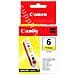 BCI-6Y Cartuccia Ink Originale Gialla per Canon BJC 8200 Capacità 280 Pagine - Foto miniatura 3