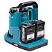 Makita KT001GZ bollitore elettrico 0,8 L Nero, Blu - Foto miniatura 3