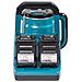 Makita KT001GZ bollitore elettrico 0,8 L Nero, Blu - Foto miniatura 4
