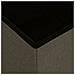 Pouf Con Contenitore Pieghevoli 2pz Marrone Scuro In Simil Lino - Foto miniatura 8