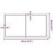 Piano Tavolo Marrone Chiaro 120x60x (2-6) cm Rovere Non Trattato - Foto miniatura 2