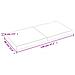 Piano Tavolo Marrone Chiaro 120x60x (2-6) cm Rovere Non Trattato - Foto miniatura 8