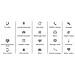 Smartwatch KW-P002 Impermeabile 3 ATM Display Touch con Bluetooth Cardiofrequenzimetro Nero Siderale - Italia - Foto miniatura 7