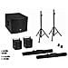 Set Molly 2.1 Active system Sub + 2x Top + Accessori, Nero - Foto miniatura 1