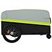 Rimorchio Da Bici Nero E Verde 45 Kg In Ferro - Foto miniatura 5