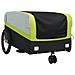 Rimorchio Da Bici Nero E Verde 45 Kg In Ferro - Foto miniatura 6