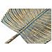 Centrotavola Dkd Home Decor 39 X 23 X 5 Cm Grigio Dorato Tropicale Foglia Della Pianta - Foto miniatura 2