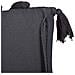 Cuscino Decorativo Lythrum Cotone 55 X 35 Cm Tinta Unita Nero - Foto miniatura 4