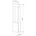 Chertan Lampione Led 12w Alluminio Cemento Pietra Ip54 Luce Esterni Giardino Viale 230v 60cm - Foto miniatura 4