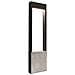 Chertan Lampione Led 12w Alluminio Cemento Pietra Ip54 Luce Esterni Giardino Viale 230v 60cm - Foto miniatura 1