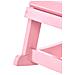 Sedia A Dondolo Per Bambini Rosa Adirondack - Foto miniatura 7