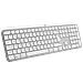 Mx Keys S Tastiera Rf Senza Fili + Bluetooth Qwertz Svizzere Alluminio, Bianco - Foto miniatura 2