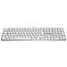 Mx Keys S Tastiera Rf Senza Fili + Bluetooth Qwertz Svizzere Alluminio, Bianco - Foto miniatura 3