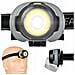 Lampada Frontale A Batteria Led + Cob 170lm Va0119 - Foto miniatura 1