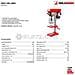 Trapano A Colonna Da Banco Con Trasmissione A Cinghia 400v Holzmann Sb4115n_400v - Foto miniatura 4