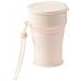 Tazza Pieghevole - Tazza Pieghevole In Silicone Bianco Da 350 Ml White - Foto miniatura 2