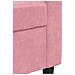 Lusso Casadino -  Divano A 2 Posti Rosa 140 Cm In Velluto - Foto miniatura 6