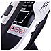 H1802 Tapis roulant elettromagnetico Nero - Foto miniatura 4