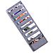 Organizer Da Appendere Oxford Per Riporre I Libri, 9 Ripiani Grey - Foto miniatura 3