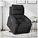 Poltrona Alzapersona Reclinabile Elettrica Nera in Tessuto - Foto miniatura 2