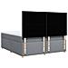 Giroletto a Molle con Materasso Grigio Chiaro180x200 cm Tessuto - Foto miniatura 6