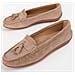 Mocassino Meilis3 Beige Beige Pelle Naturale - Foto miniatura 1