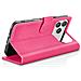 Custodia A Portafoglio Per Iphone 17 Pro Con Supporto E Linguetta Magnetica, Fucsia - Foto miniatura 2