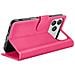 Custodia A Portafoglio Per Iphone 17 Pro Con Supporto E Linguetta Magnetica, Fucsia - Foto miniatura 3
