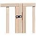 Cancello per Cani Pieghevole 6 Pannelli 480 cm Legno di Pioppo - Foto miniatura 7