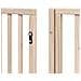 Cancello per Cani Pieghevole 6 Pannelli 480 cm Legno di Pioppo - Foto miniatura 9