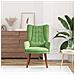 Sedia rilassante Verde chiaro 63 x 67 x 94 cm Velluto - Foto miniatura 3
