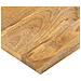 Piano per Tavolo 70x60x3,8 cm Rettangolare Legno Massello Mango - Foto miniatura 6