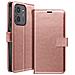 Custodia A Portafoglio Per Xiaomi Redmi 15c Con Cinturino Da Polso E Funzione Stand, Rosa Champagne - Foto miniatura 1