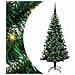 Albero di Natale artificiale con luci integrate Verde 150 cm - Foto miniatura 1