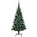 Albero di Natale artificiale con luci integrate Verde 150 cm - Foto miniatura 3