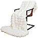 Coperta in Pelliccia di Coniglio Finta 4 pcs Bianco - Foto miniatura 3