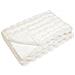 Coperta in Pelliccia di Coniglio Finta 4 pcs Bianco - Foto miniatura 5