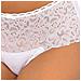 P0bvu Slip In Pizzo A Vita Alta Da Donna - Foto miniatura 3