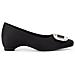 Eleva Il Tuo Stile: Scarpe Da Donna Con Plateau In Pelle, Punta Quadrata E Zeppa Nascosta Da 3cm Black 40 - Foto miniatura 1