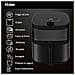 Friggitrice ad Aria 7L 2000W - HAF5TWA3 011, Cestello Estraibile, Display Digitale, Fino a 200°C, Design Compatto Nero - Foto miniatura 2