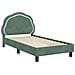 Struttura letto bambini con testata Verde Mare 80 x 160 cm - Foto miniatura 4