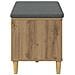 Panca per ingresso con porta Rovere Artigianale 80 x 38 x 46 cm - Foto miniatura 7
