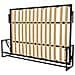 Letto a Scomparsa Morphy Classic - Sistema multifunzionale modulare SizeFlex & TypeFlex, letto a scomparsa salvaspazio ed estensibile con moduli divano (140x200 cm, Orizzontale) - Foto miniatura 2
