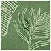 Cuscini per sedie 4 pcs Verde e Bianco 50 x 50 x 4 cm - Foto miniatura 6
