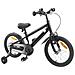 Bicicletta per Bambini 16 Pollici per bambini di 4-6 anni Nero - Foto miniatura 2