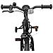 Bicicletta per Bambini 16 Pollici per bambini di 4-6 anni Nero - Foto miniatura 5