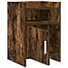 Comodini 2 pcs Rovere Fumo 40 x 36 x 60 cm Legno ingegnerizzato - Foto miniatura 3