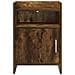 Comodini 2 pcs Rovere Fumo 40 x 36 x 60 cm Legno ingegnerizzato - Foto miniatura 4